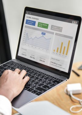 Businesswoman working on a laptop Businesswoman working on a laptop